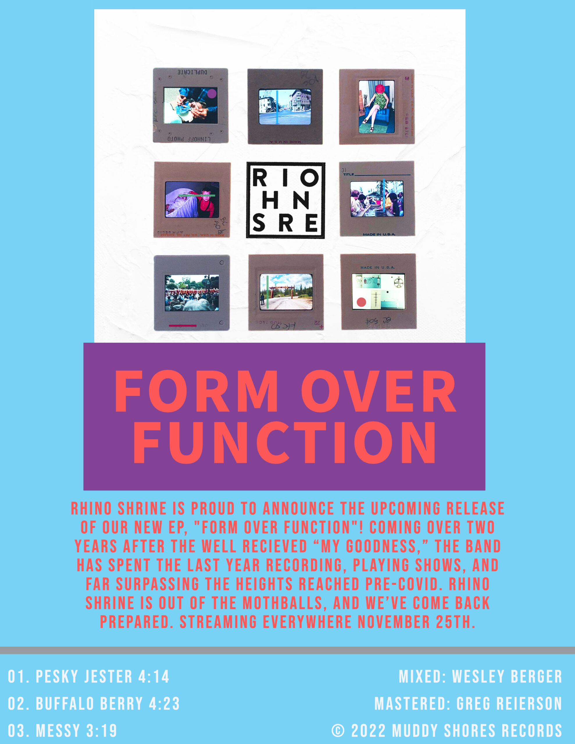 Form Over Function Press Release